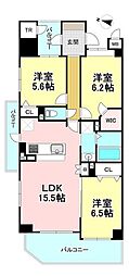 間取図画像 3LDK