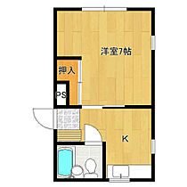 セイジョウハイツC 203 ｜ 茨城県ひたちなか市外野1丁目（賃貸アパート1K・2階・23.18㎡） その2