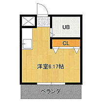 ピースフルマンション 401 ｜ 茨城県水戸市南町2丁目（賃貸マンション1R・4階・13.98㎡） その2