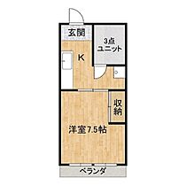 グランコート姫子　B棟 302 ｜ 茨城県水戸市姫子1丁目（賃貸マンション1K・3階・22.00㎡） その2