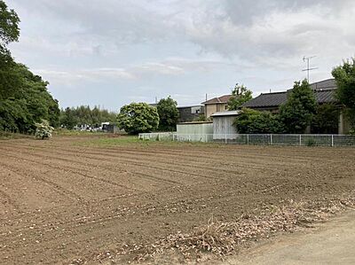 外観：水戸駅まで2500ｍ、425坪の広大な土地です。