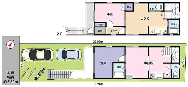 間取り 葛飾区鎌倉2丁目