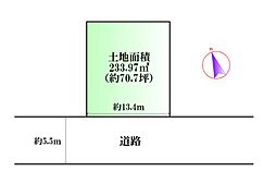 物件画像 西勝山　建築条件なし