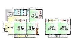 塩釜市玉川3丁目 5Kの間取り