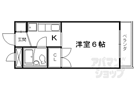 京都府京都市右京区嵯峨釈迦堂門前瀬戸川町（賃貸マンション1K・2階・19.50㎡） その2