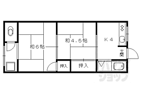 京都府京都市左京区一乗寺河原田町（賃貸マンション2K・2階・28.00㎡） その2