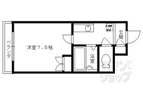 京都府京都市下京区夷之町（賃貸マンション1K・5階・22.47㎡） その2