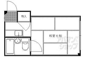 生駒ハイツ 202 ｜ 京都府京都市上京区智恵光院通上立売西入ル聖天町（賃貸アパート1R・2階・14.77㎡） その2