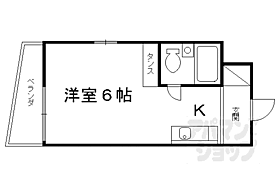 京都府京都市右京区太秦森ヶ東町（賃貸マンション1K・4階・17.00㎡） その2