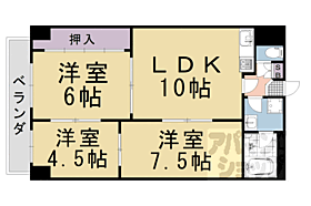 京都府京都市下京区綾小路通室町西入ル善長寺町（賃貸マンション3LDK・4階・54.55㎡） その2