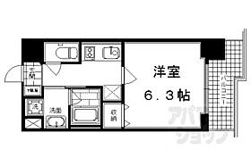 アスヴェル京都堀川高辻 902 ｜ 京都府京都市下京区岩上通高辻下る吉文字町（賃貸マンション1K・9階・22.68㎡） その2