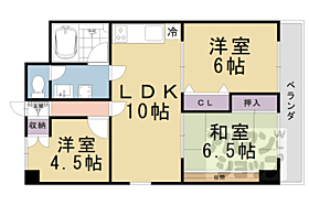 京都府京都市左京区岩倉幡枝町（賃貸マンション3LDK・2階・58.00㎡） その2