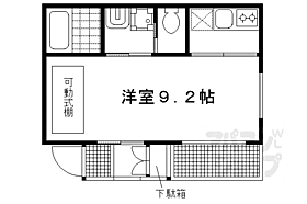 京都府京都市左京区一乗寺払殿町（賃貸マンション1K・3階・29.60㎡） その2