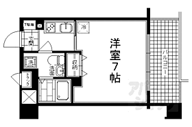 京都府京都市下京区東洞院通綾小路下ル扇酒屋町（賃貸マンション1K・9階・21.20㎡） その2