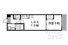 京都府京都市左京区上高野西氷室町（賃貸マンション1LDK・4階・33.33㎡） その2