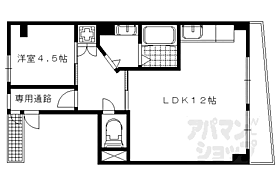 京都府京都市左京区浄土寺西田町（賃貸マンション1LDK・3階・41.10㎡） その2