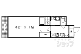 京都府京都市右京区西京極新明町（賃貸マンション1K・7階・31.00㎡） その2