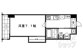 京都府京都市下京区寺町通綾小路下る中之町（賃貸マンション1K・2階・25.26㎡） その2