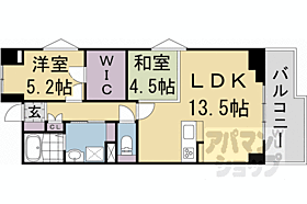 パインフィールド七条 1002 ｜ 京都府京都市下京区西七条比輪田町（賃貸マンション2LDK・10階・52.02㎡） その2