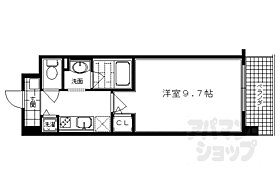 京都府京都市右京区西京極南庄境町（賃貸マンション1K・4階・27.94㎡） その2