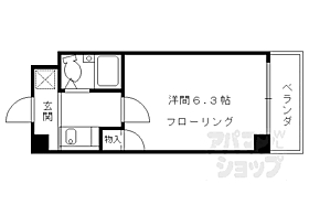 京都府京都市東山区本町7丁目（賃貸マンション1K・2階・18.62㎡） その2