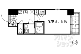 京都府京都市下京区五条通東洞院東入万寿寺町（賃貸マンション1K・5階・27.71㎡） その2