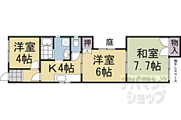 ペペルモコ 1階3Kの間取り