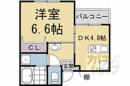 間取図画像 1DK