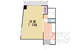 寿苑ビル 1Kの間取図画像