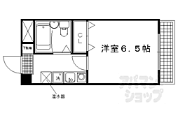 ブランバール24 1Kの間取図画像