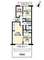 URグリーンタウン槇島  ｜ 京都府宇治市槇島町（賃貸マンション3LDK・1階・68.15㎡） その2