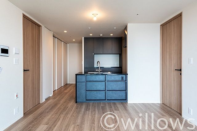 リビング/ダイニング ＨＡＲＵＭＩ ＦＬＡＧ ＳＵＮ ＶＩＬＬＡＧＥ T棟 37階/-