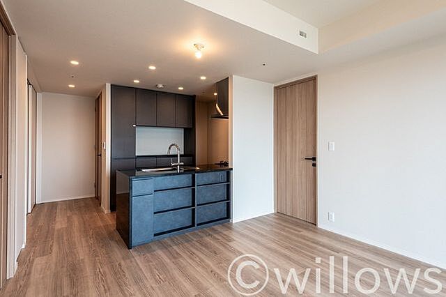 リビング/ダイニング ＨＡＲＵＭＩ ＦＬＡＧ ＳＵＮ ＶＩＬＬＡＧＥ T棟 37階/-