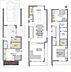 区画図：※ヘーベルハウス重量鉄骨造3階建てプラン1階部分：53.32m22階部分：56.31m23階部分：48.76m2合計：160.34m2建物参考価格：9000万円