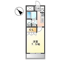 ベル・グラース  ｜ 京都府木津川市木津清水（賃貸アパート1K・1階・24.75㎡） その2