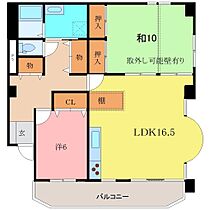 サンセットビーチマンション 201 ｜ 福井県坂井市三国町米ケ脇 5丁目503（賃貸マンション2LDK・2階・80.19㎡） その2