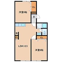 月見第2マンション 205 ｜ 福井県福井市月見 3丁目4-12（賃貸アパート2LDK・2階・53.55㎡） その2