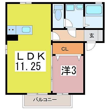 レ・ジーナ_間取り_0