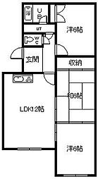 間取図画像 3LDK