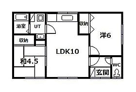 豊岡2-4借家 ZZZ ｜ 北海道旭川市豊岡二条4丁目4番地17号（賃貸一戸建2LDK・--・48.60㎡） その2