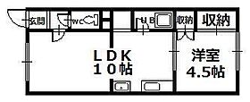 第2桜井ハイツ 8 ｜ 北海道旭川市豊岡一条2丁目1番地11号（賃貸アパート1LDK・2階・32.40㎡） その2