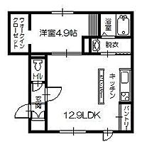 norfino Lasoie B-2 ｜ 北海道富良野市錦町6番地22号（賃貸アパート1LDK・1階・40.48㎡） その2