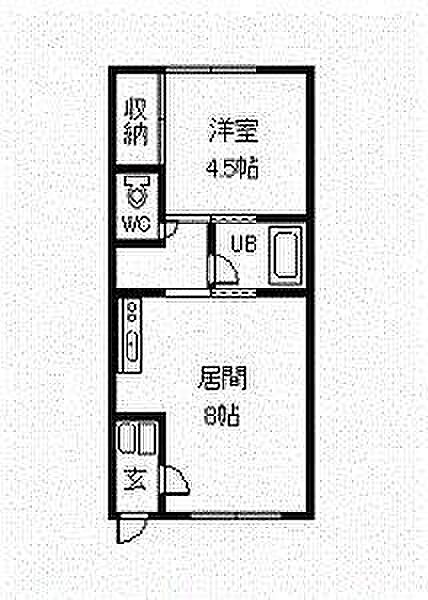 ドエルエンジェルA棟 A201｜北海道旭川市東光十四条3丁目(賃貸アパート1DK・2階・29.16㎡)の写真 その2