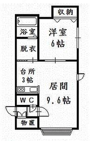 アルムス 105｜北海道旭川市南五条通25丁目(賃貸アパート1LDK・1階・45.39㎡)の写真 その2