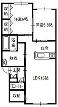 エレンシア大町A 202 ｜ 北海道上川郡美瑛町大町1丁目23番地5号（賃貸アパート2LDK・2階・64.71㎡） その2