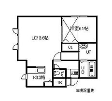 ボックスP 201 ｜ 北海道旭川市東光十六条5丁目3番地（賃貸アパート1LDK・2階・54.00㎡） その1