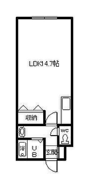 サンライズ緑が丘 3D｜北海道旭川市緑が丘二条4丁目(賃貸マンション1R・3階・32.85㎡)の写真 その2