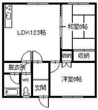 コーポ桂_間取り_0