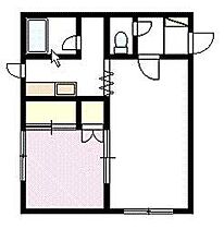 コーポ希望II 206 ｜ 北海道旭川市豊岡六条4丁目8番地11号（賃貸アパート1LDK・2階・34.02㎡） その2