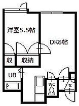 第5リバーハイツ藤 203 ｜ 北海道旭川市緑が丘東四条1丁目2番地10号（賃貸アパート1DK・2階・33.81㎡） その2